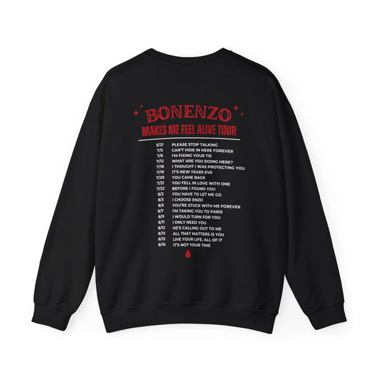 Bonenzo Vintage Tour Crewneck