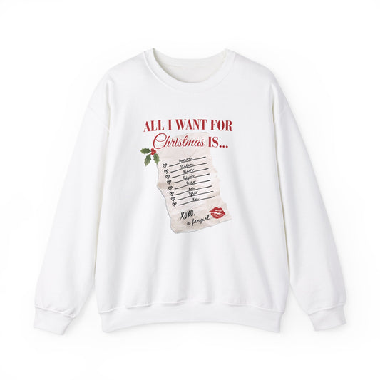 Christmas List Crewneck