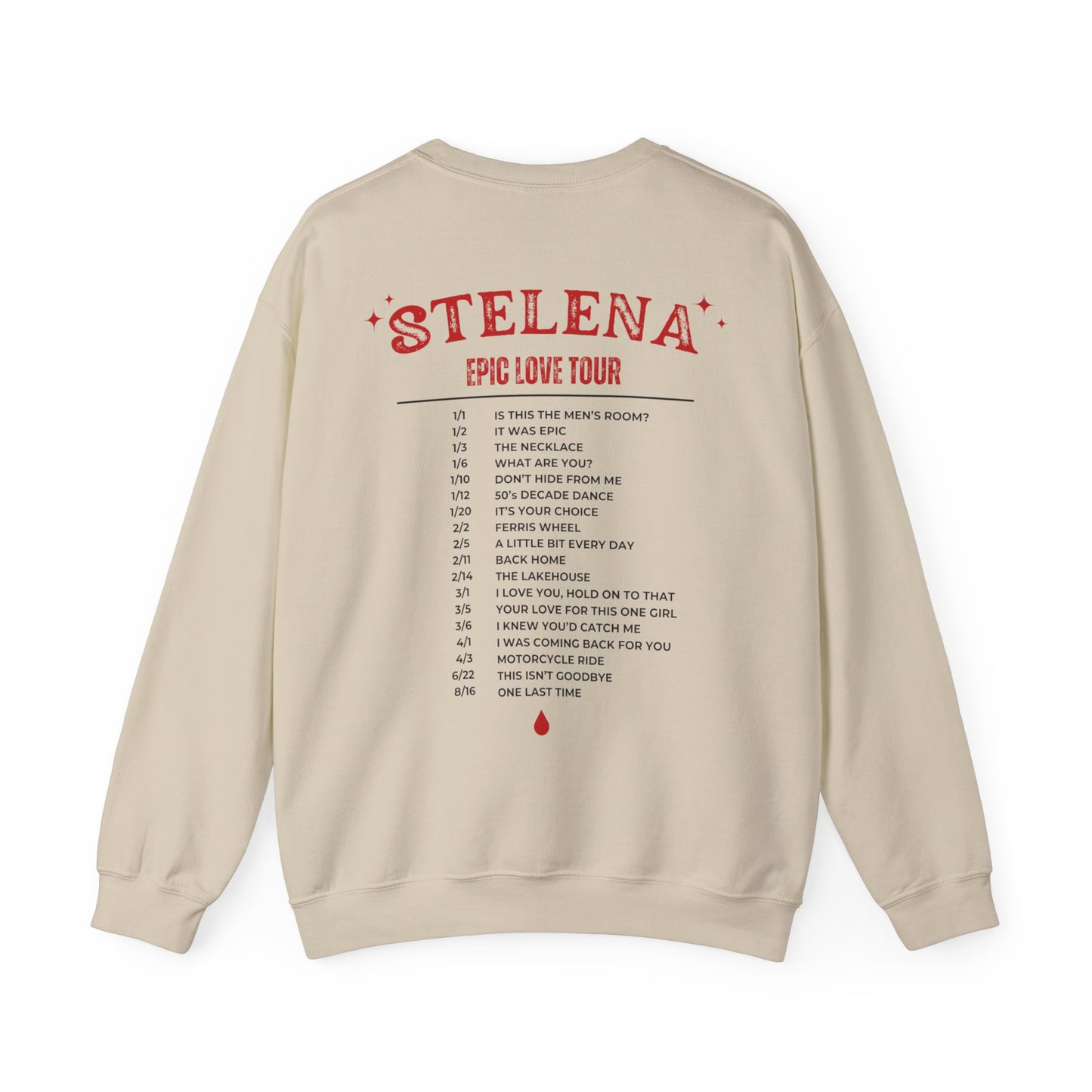 Stelena Vintage Tour Crewneck