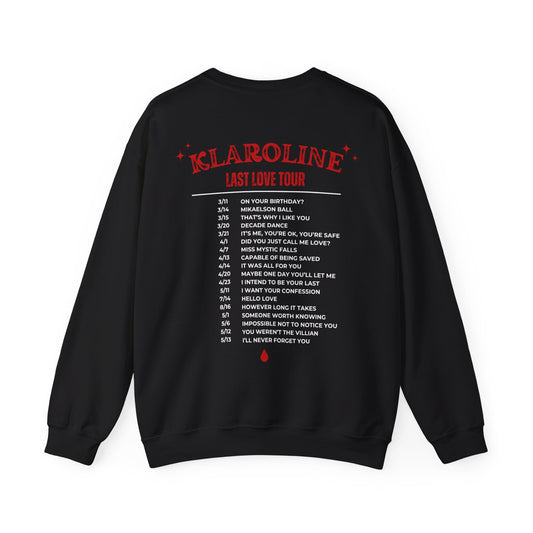 Klaroline Vintage Tour Crewneck