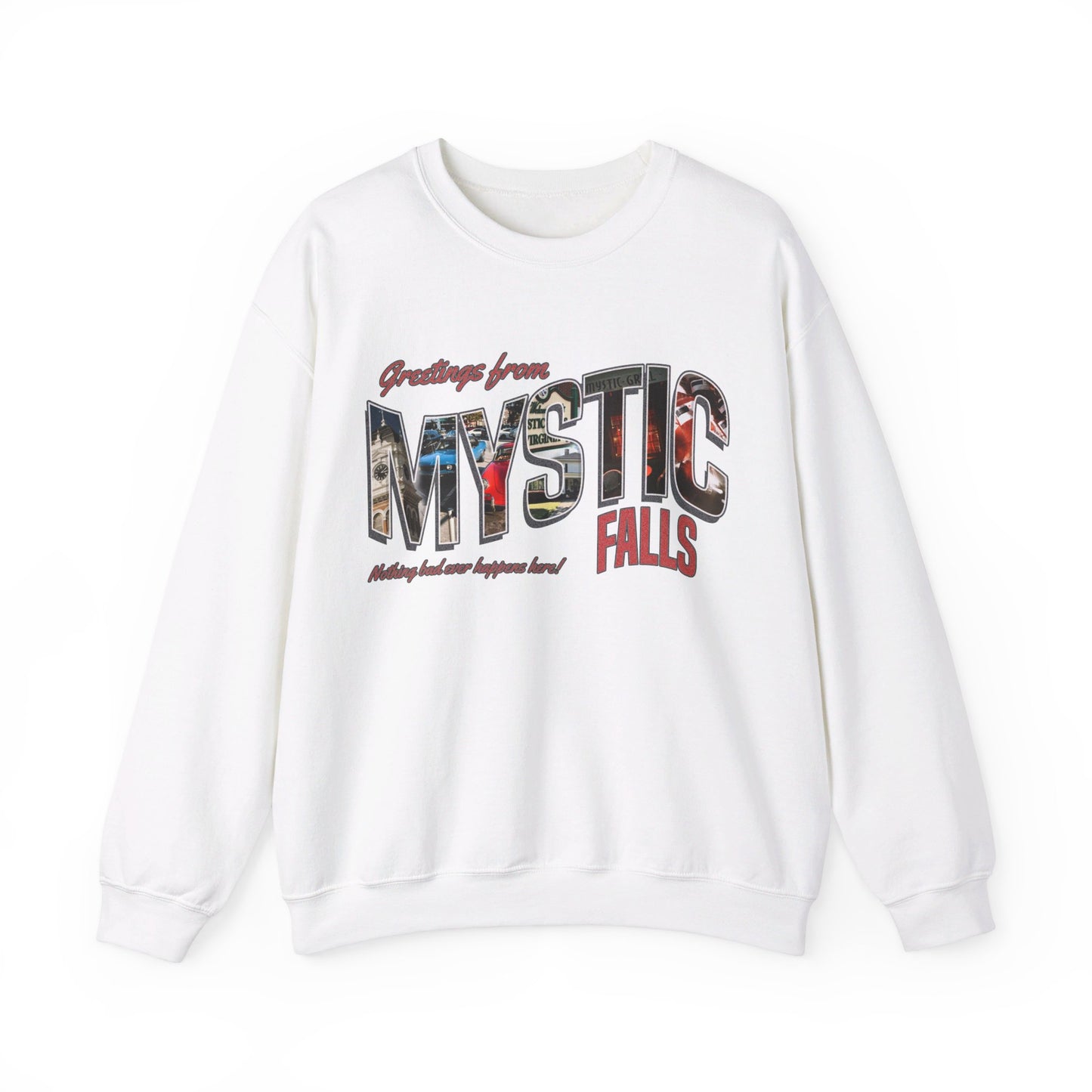 Greetings From Mystic Falls Crewneck