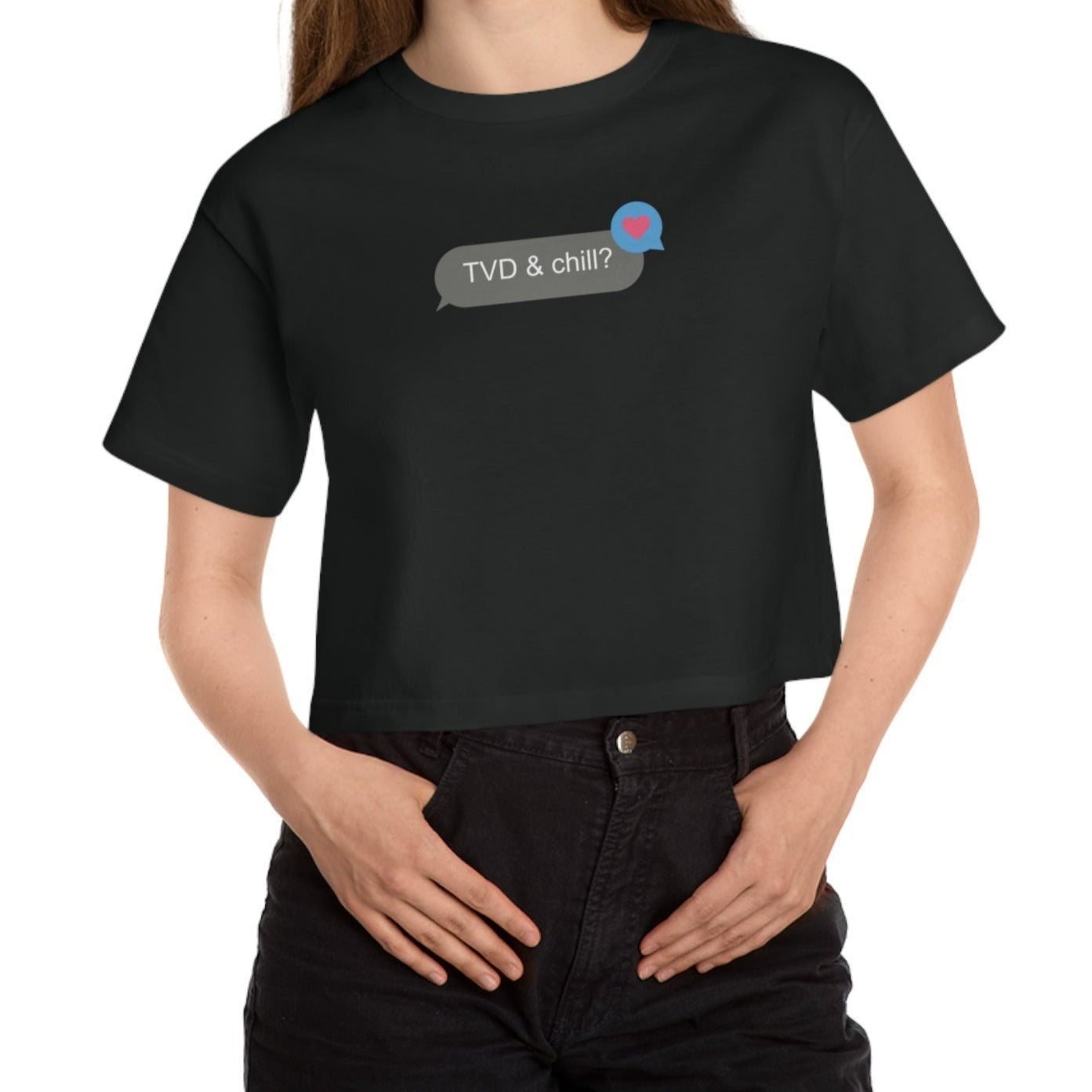 TVD & Chill Cropped T-Shirt