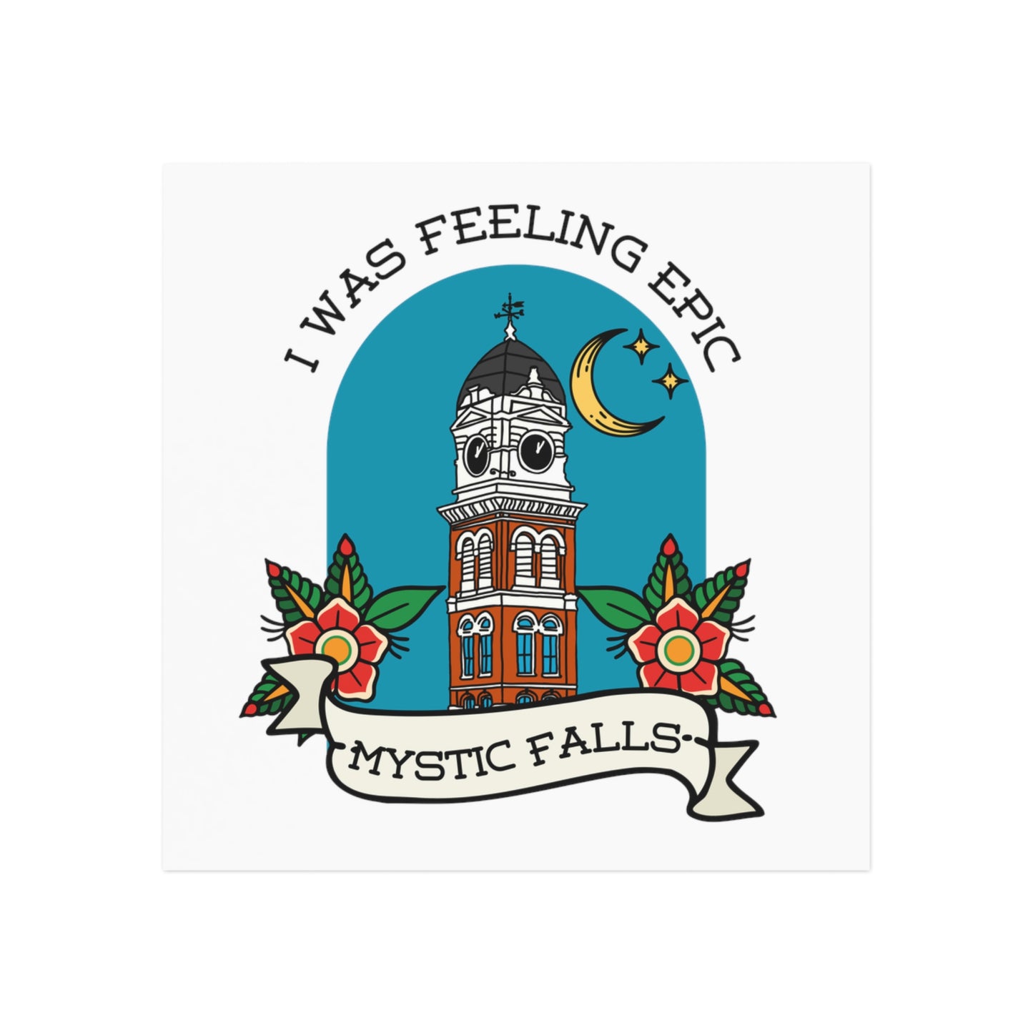 Mystic Falls Tattoo Magnet