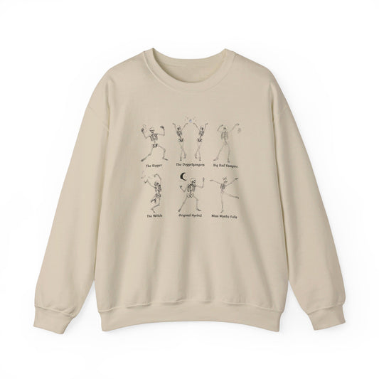 TVD Dancing Skeletons Crewneck