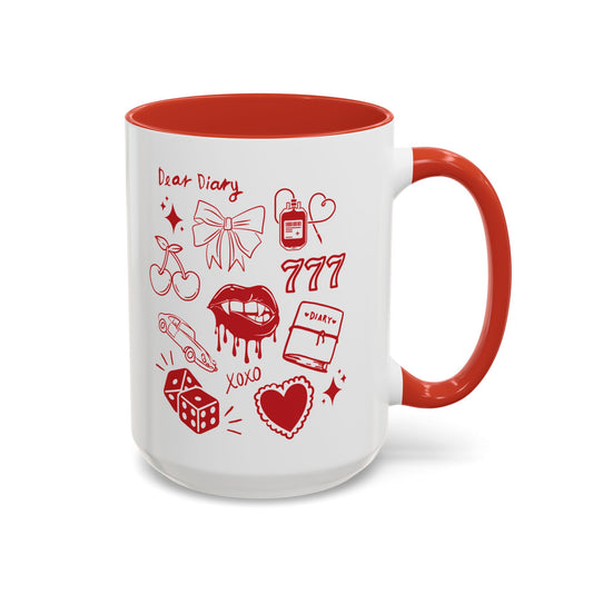 Dear Diary Doodles Mug