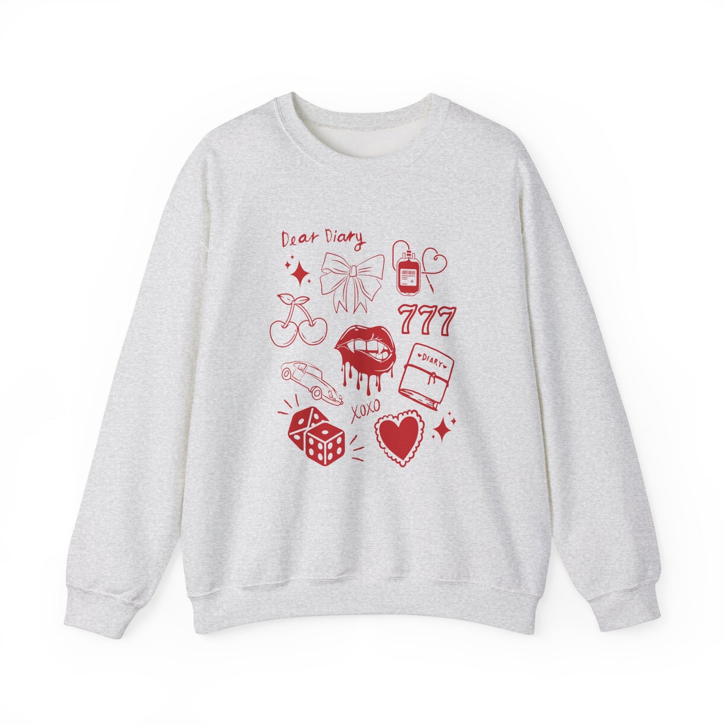 Dear Diary Doodles Crewneck