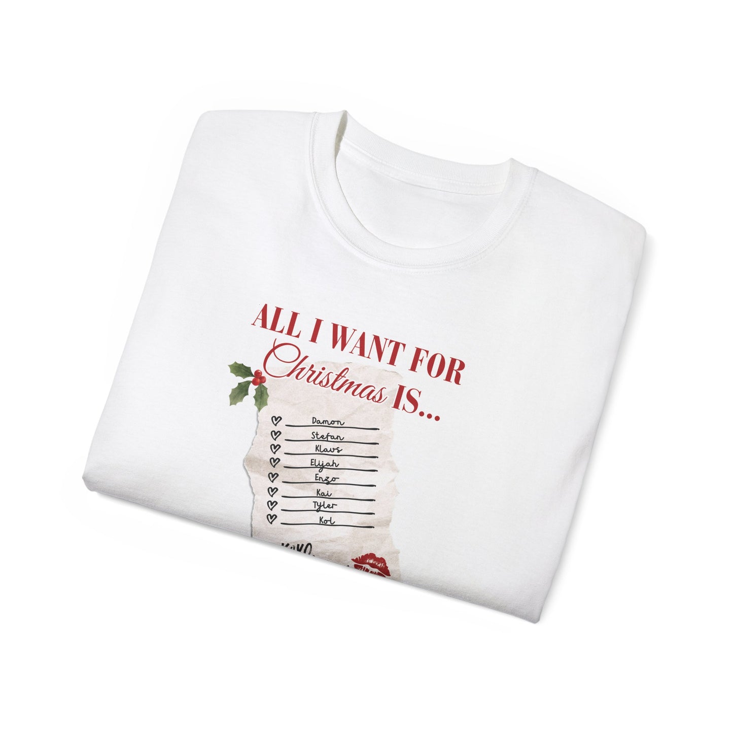 Christmas List T-shirt