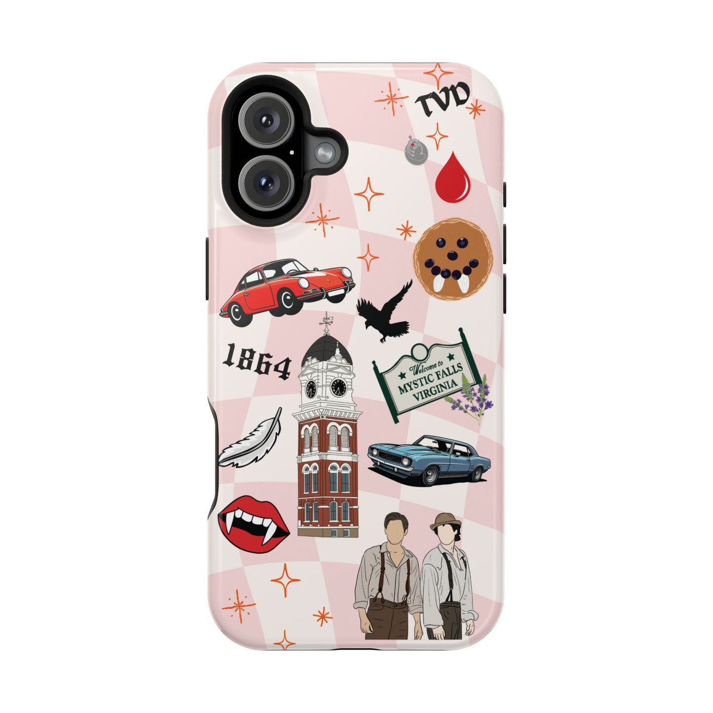 TVD Phone Case - Pink