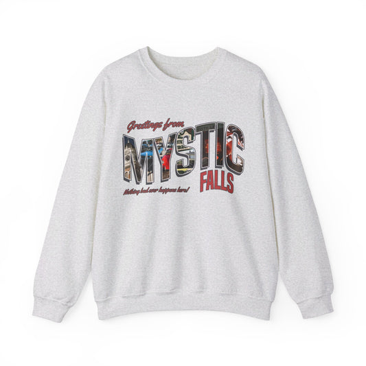 Greetings From Mystic Falls Crewneck