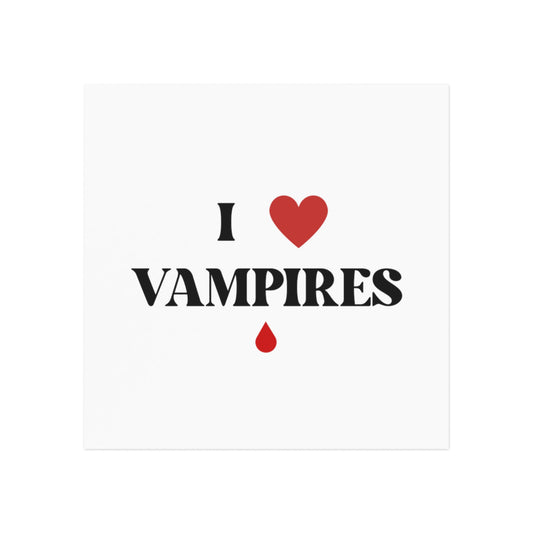 I Heart Vampires Magnet