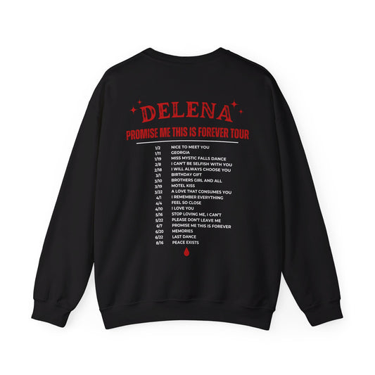 Delena Vintage Tour Crewneck