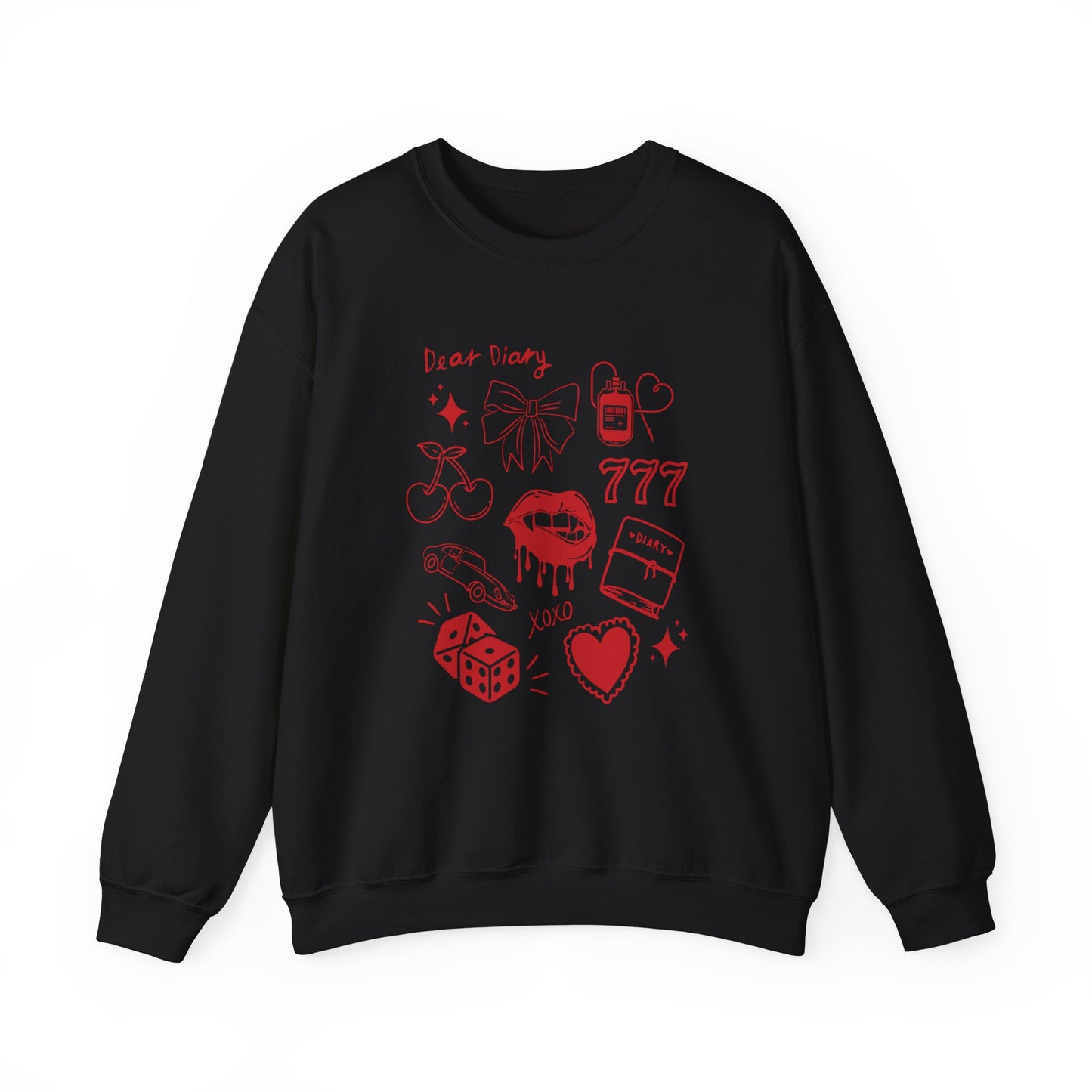 Dear Diary Doodles Crewneck