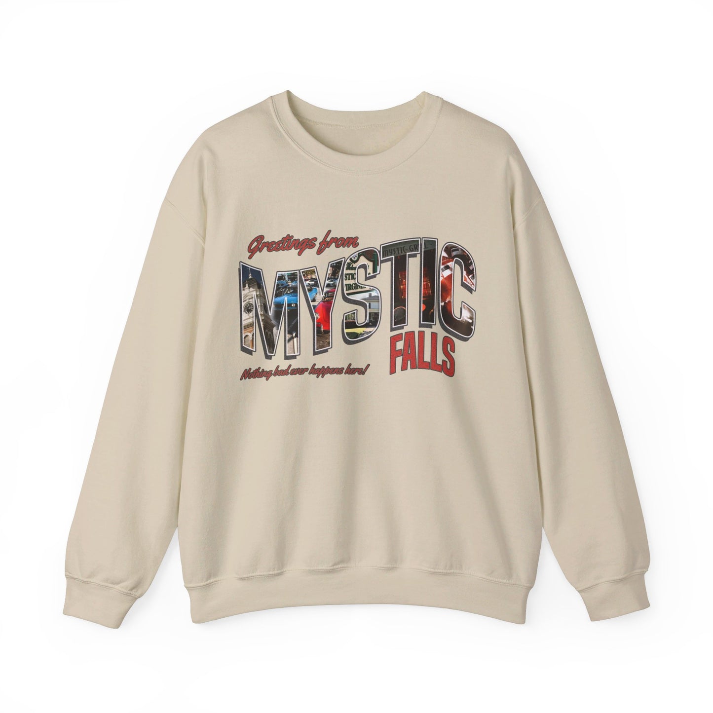 Greetings From Mystic Falls Crewneck