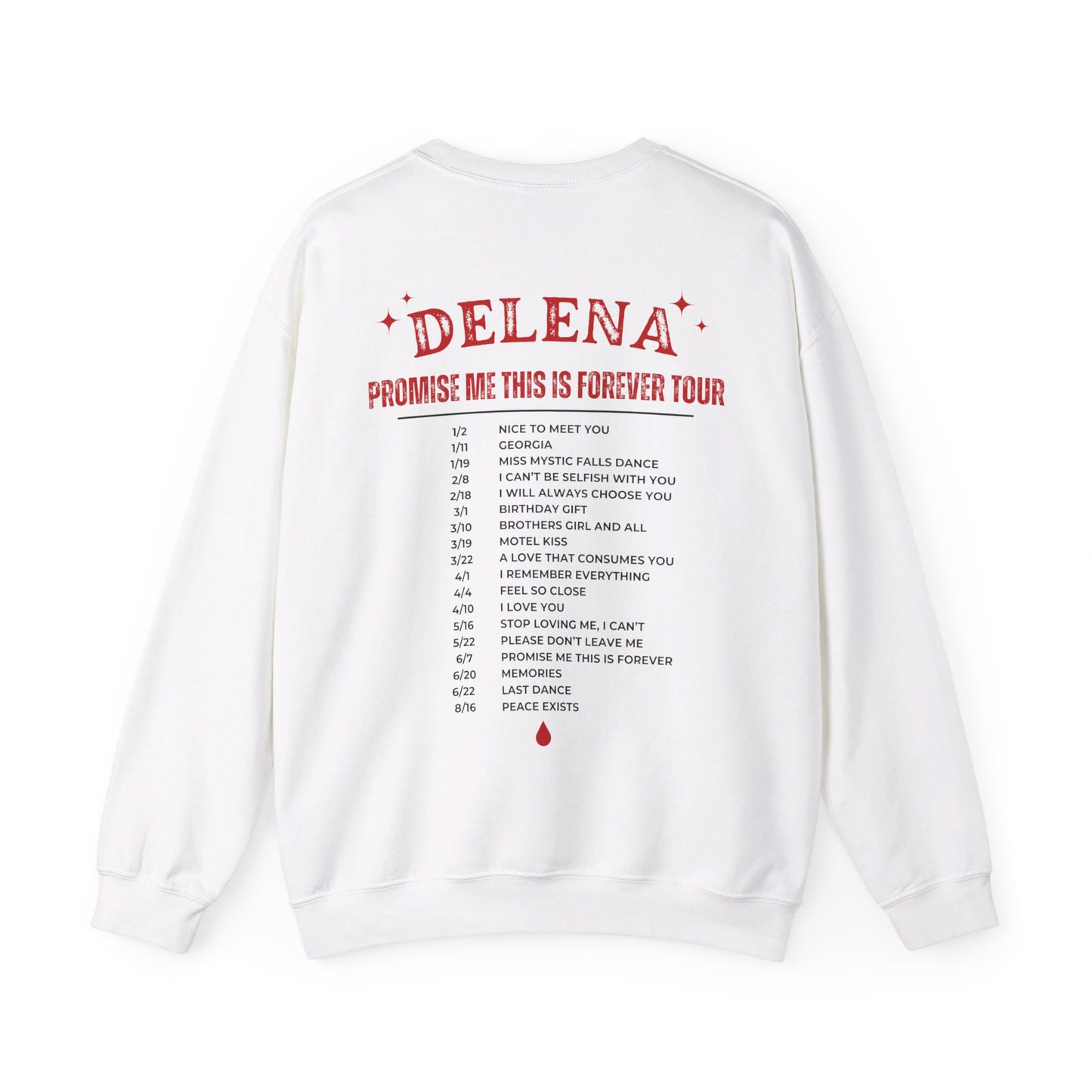 Delena Vintage Tour Crewneck