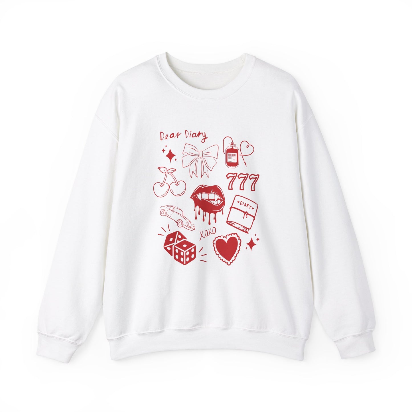 Dear Diary Doodles Crewneck