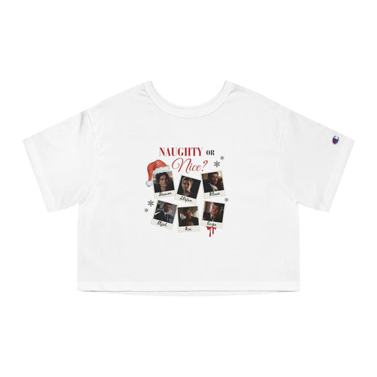 Naughty or Nice Crop T-Shirt