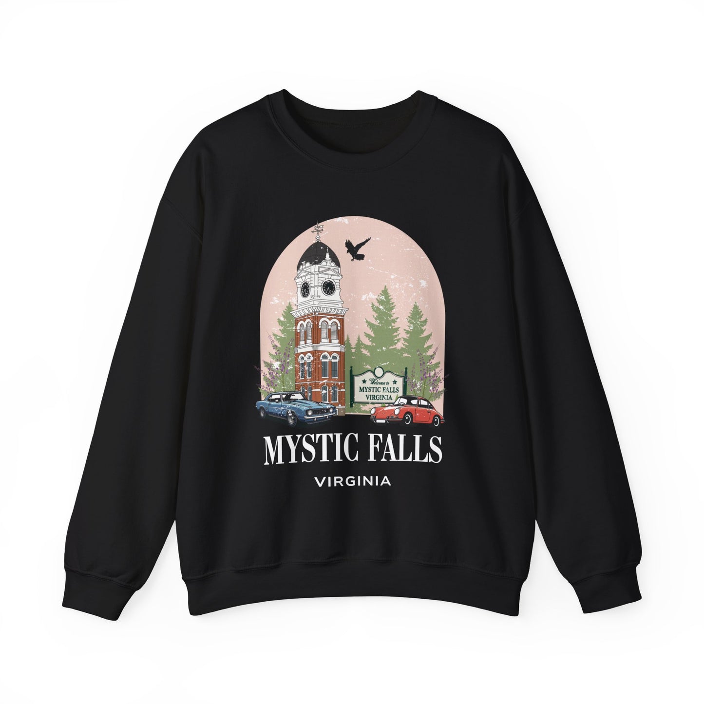 Mystic Falls Distressed Crewneck