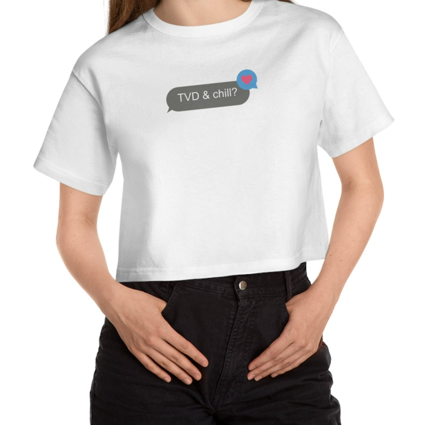 TVD & Chill Cropped T-Shirt