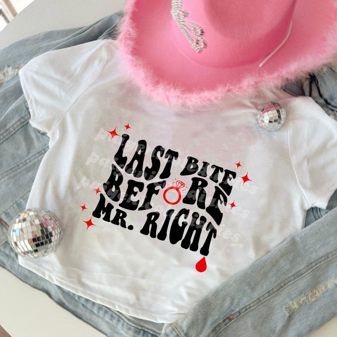 Bachelorette Crop Tee